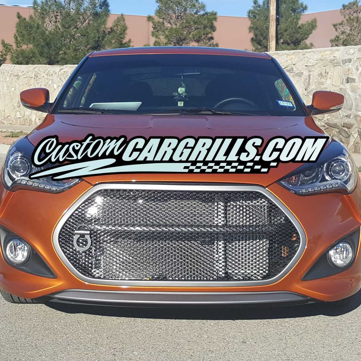 Custom Mesh Grills for 201217 Hyundai Veloster by