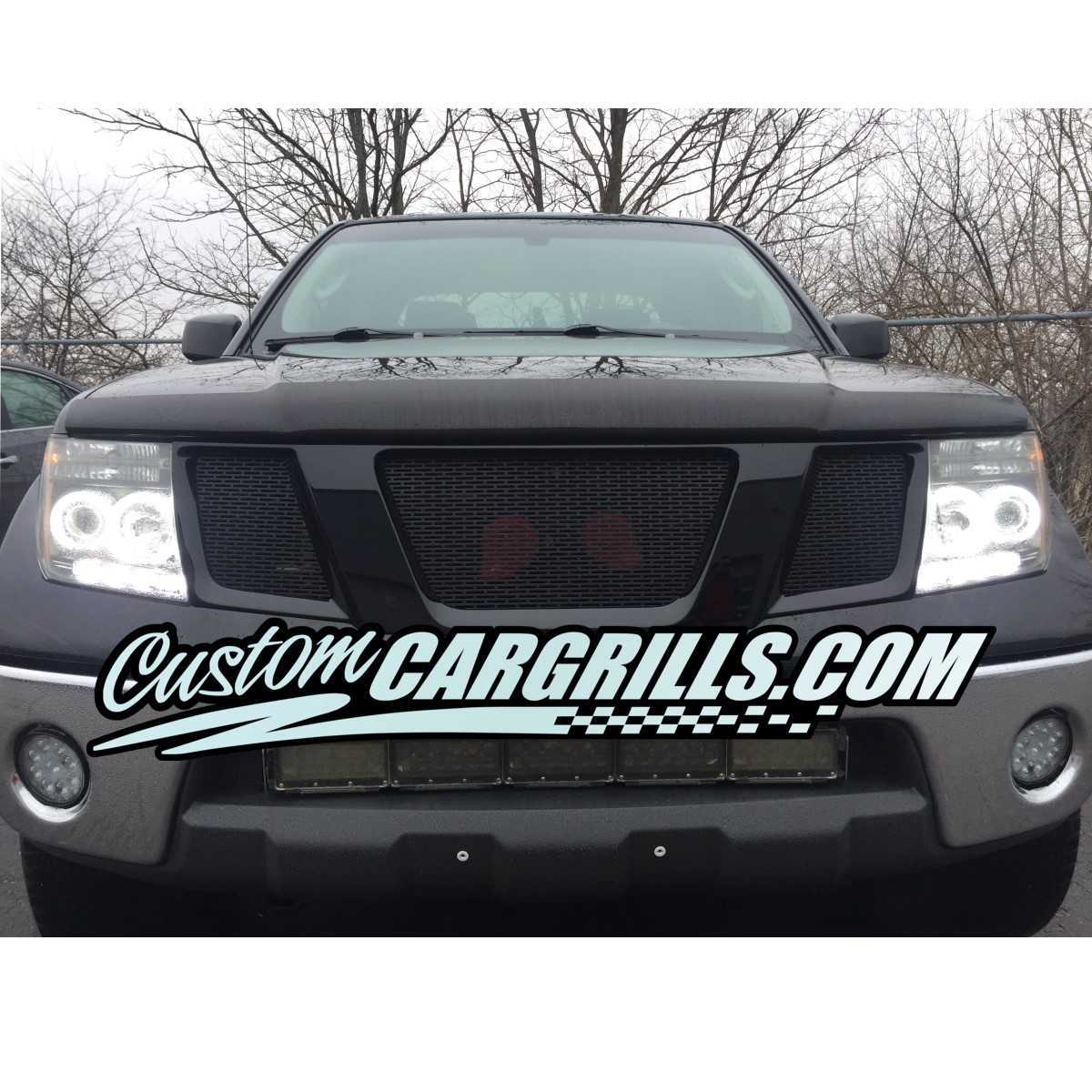 Custom Mesh Grills for Nissan Frontier by