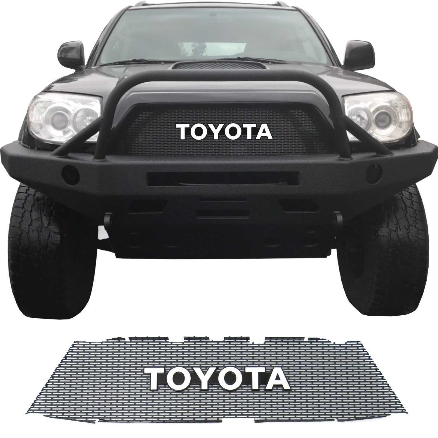 2006 - 2009 Toyota 4Runner Grill Mesh with Toyota Emblem