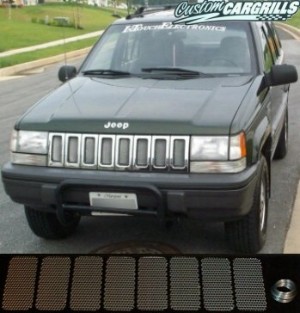 93-95 Jeep Grand Cherokee Mesh Grill Kit