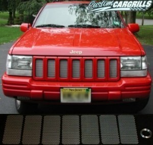 96-98 Jeep Grand Cherokee Mesh Grill Kit