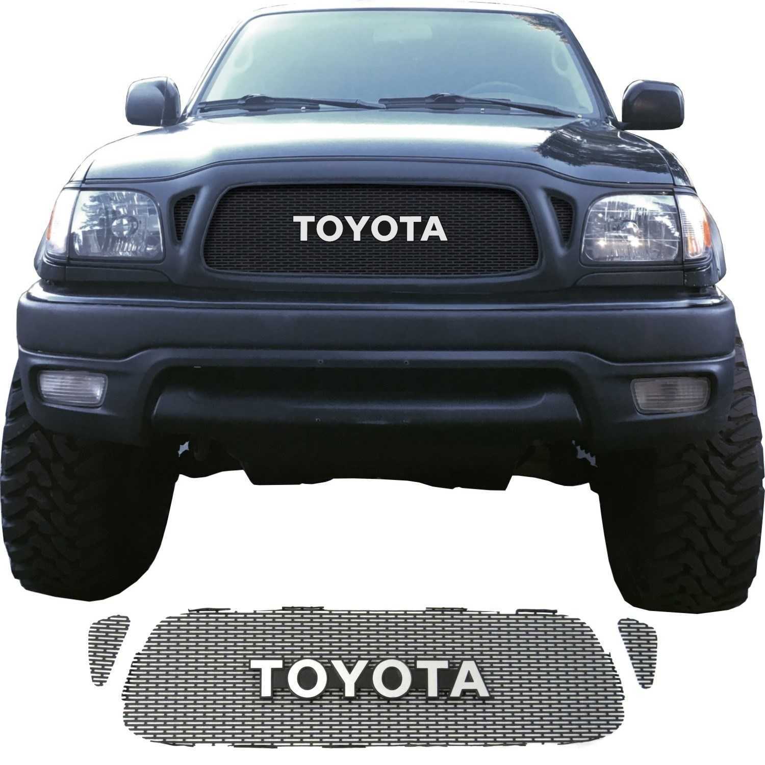2001 - 2004 Toyota Tacoma Grill Mesh With Toyota Emblem