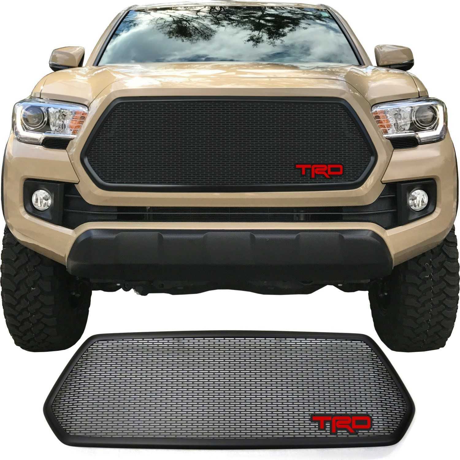 2016 - 2017 Toyota Tacoma Mesh Grill with Bezel and TRD