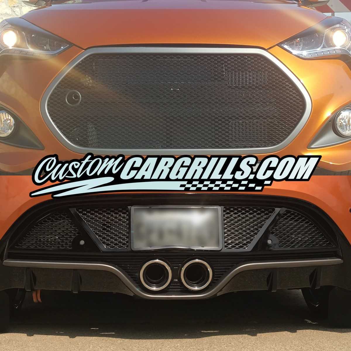 Custom Mesh Grills for Hyundai Veloster by