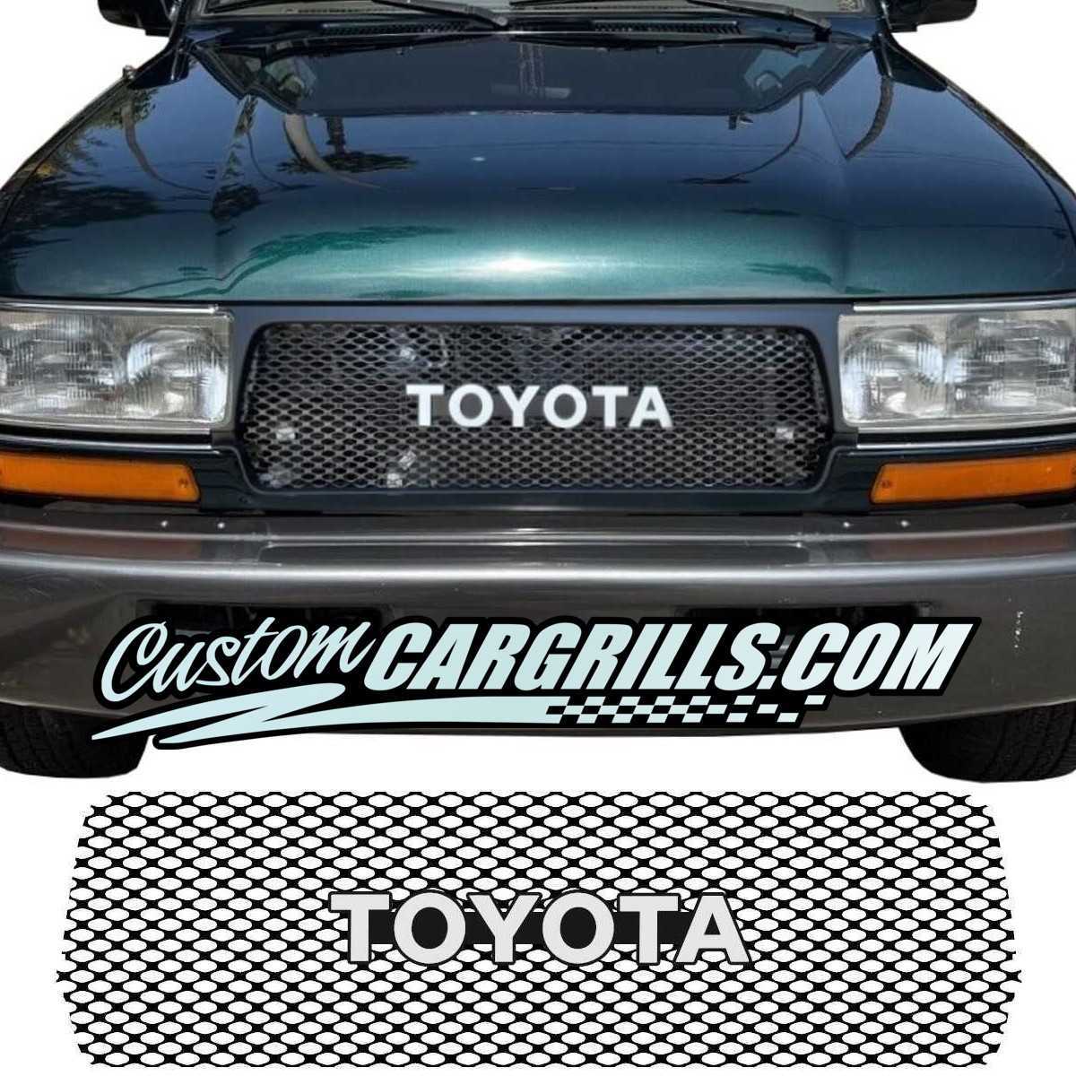 Toyota Land Cruiser 19951997 Mesh Grills by customcargrills