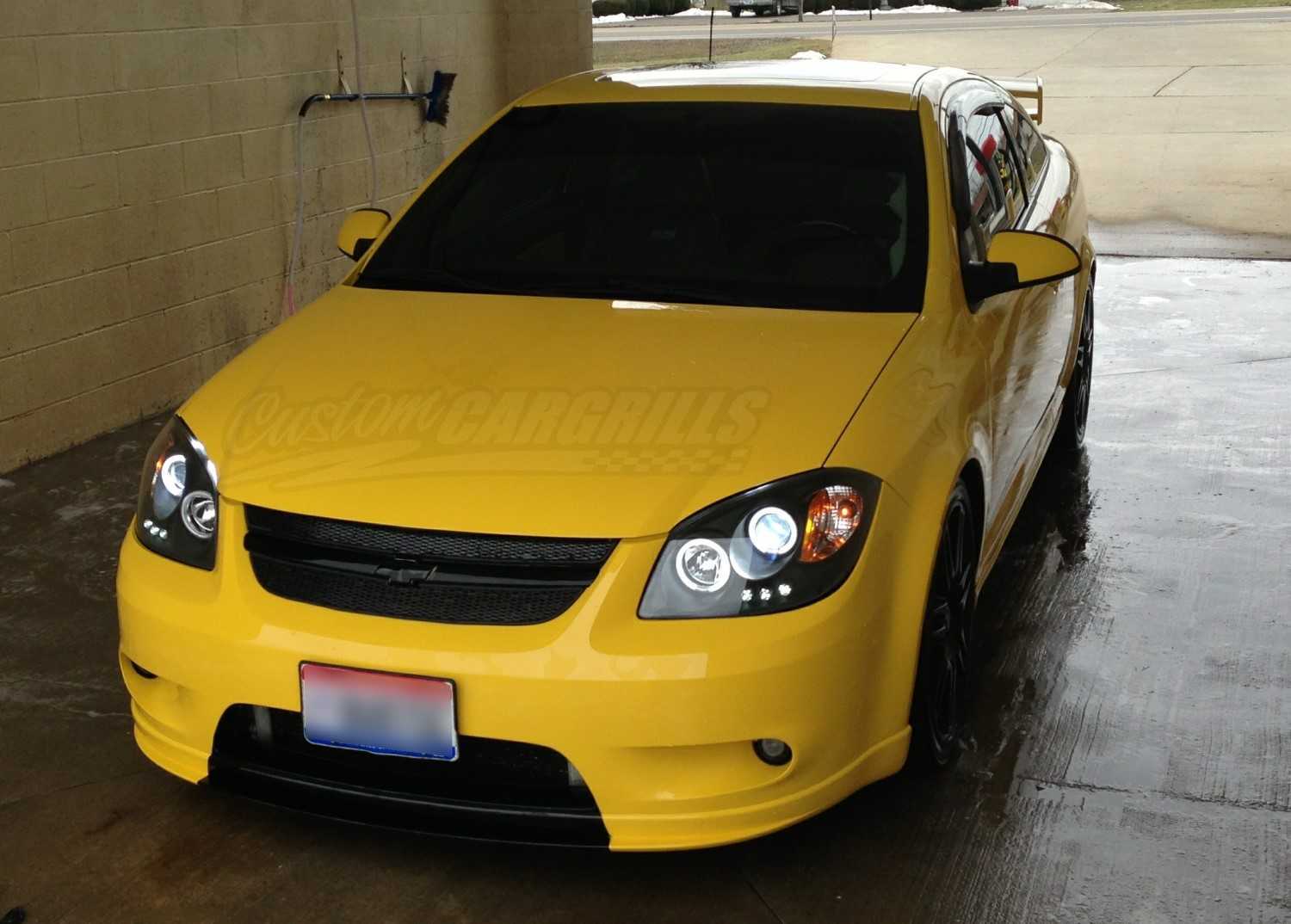 thumbnail interactive-video image 1 of Gray Grille Shell With Mesh Insert For 2008-2010 Chevrolet Cobalt SS (Non-Supercharged) 1 of 5