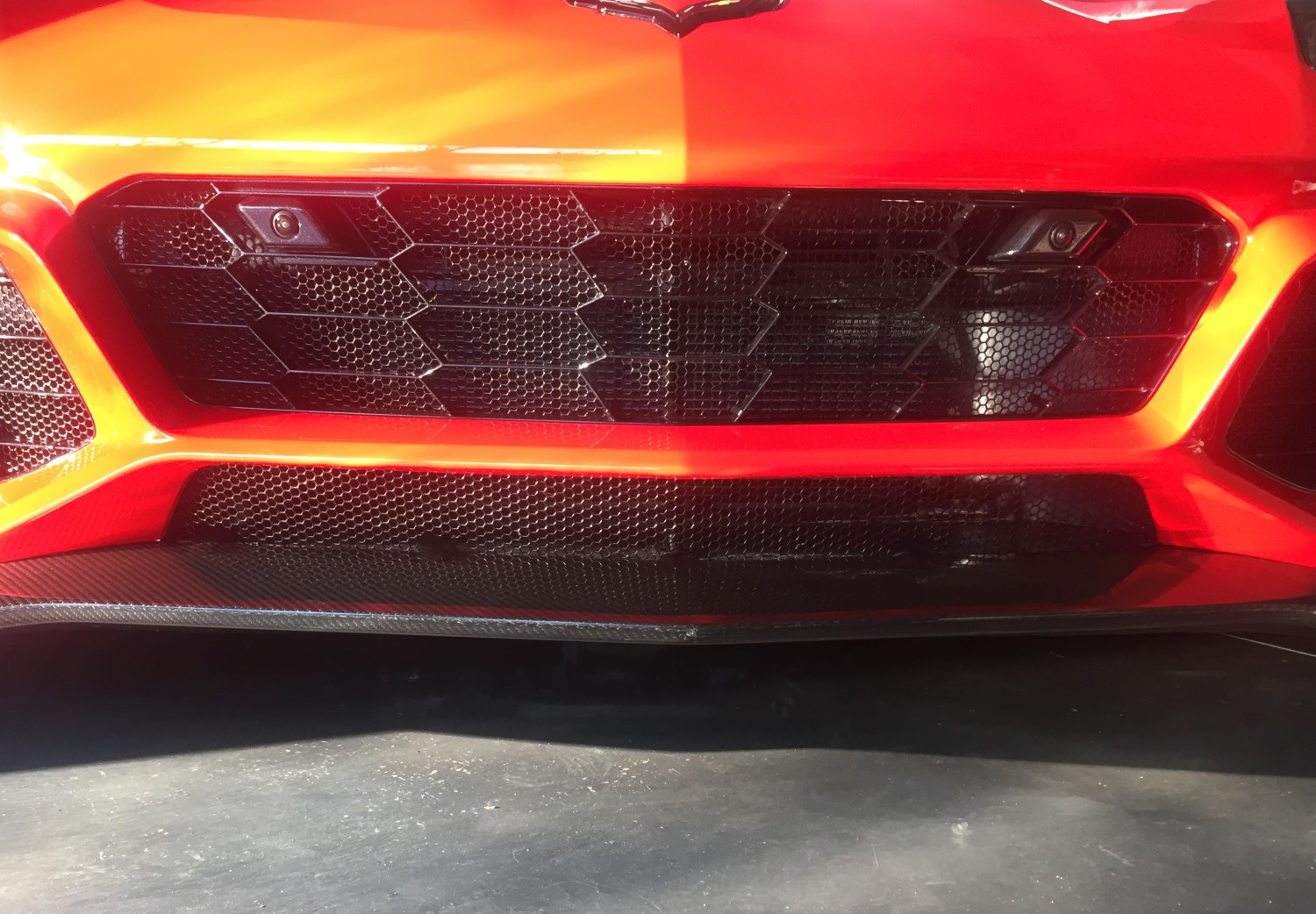 2019 Chevy Corvette ZR1 Grille Mesh Set #3