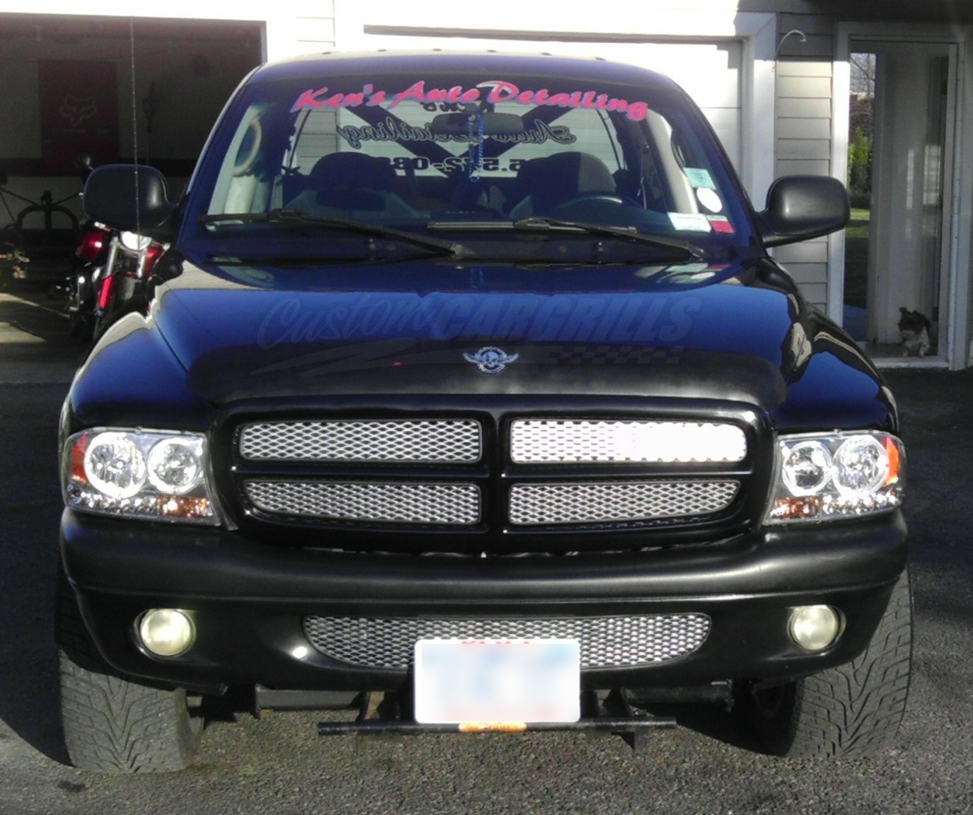 Custom Grill Mesh Kits for Dodge Vehicles by customcargrills.com