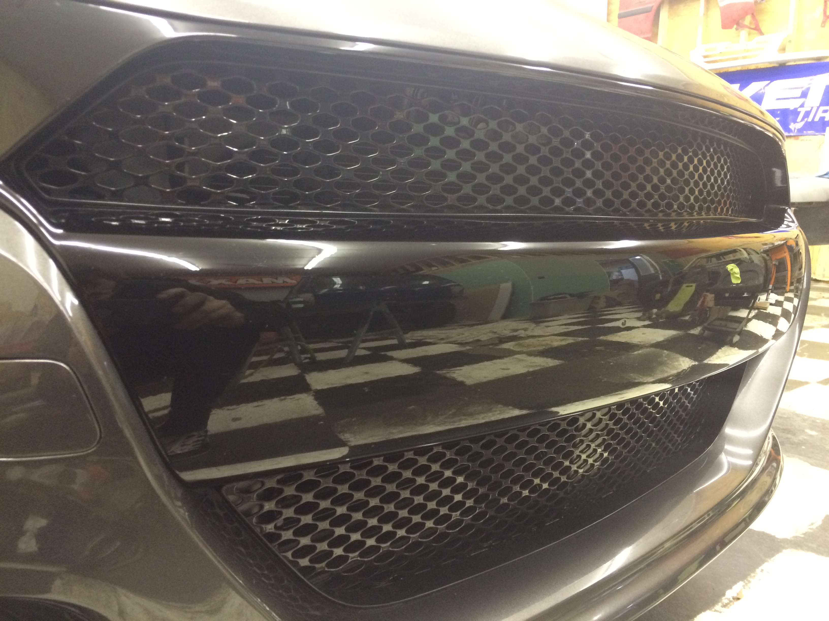 2013 - 2016 Dodge Dart Badgeless Full Replacement Grille #2