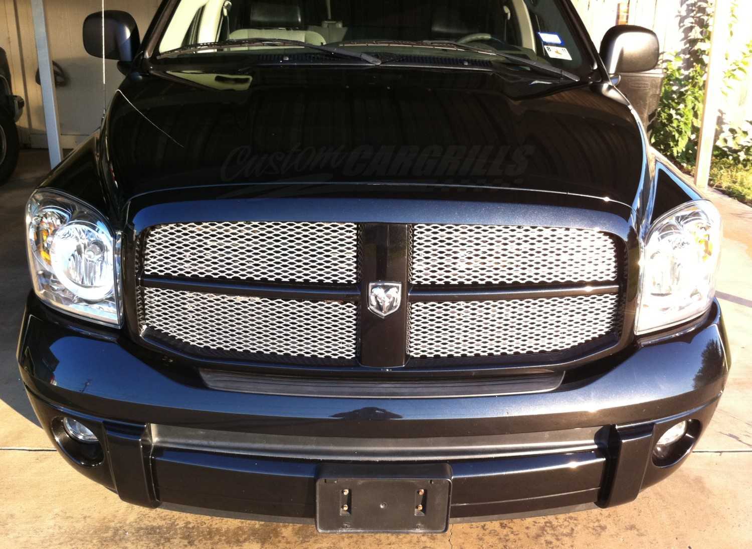 2006 dodge ram mesh grill