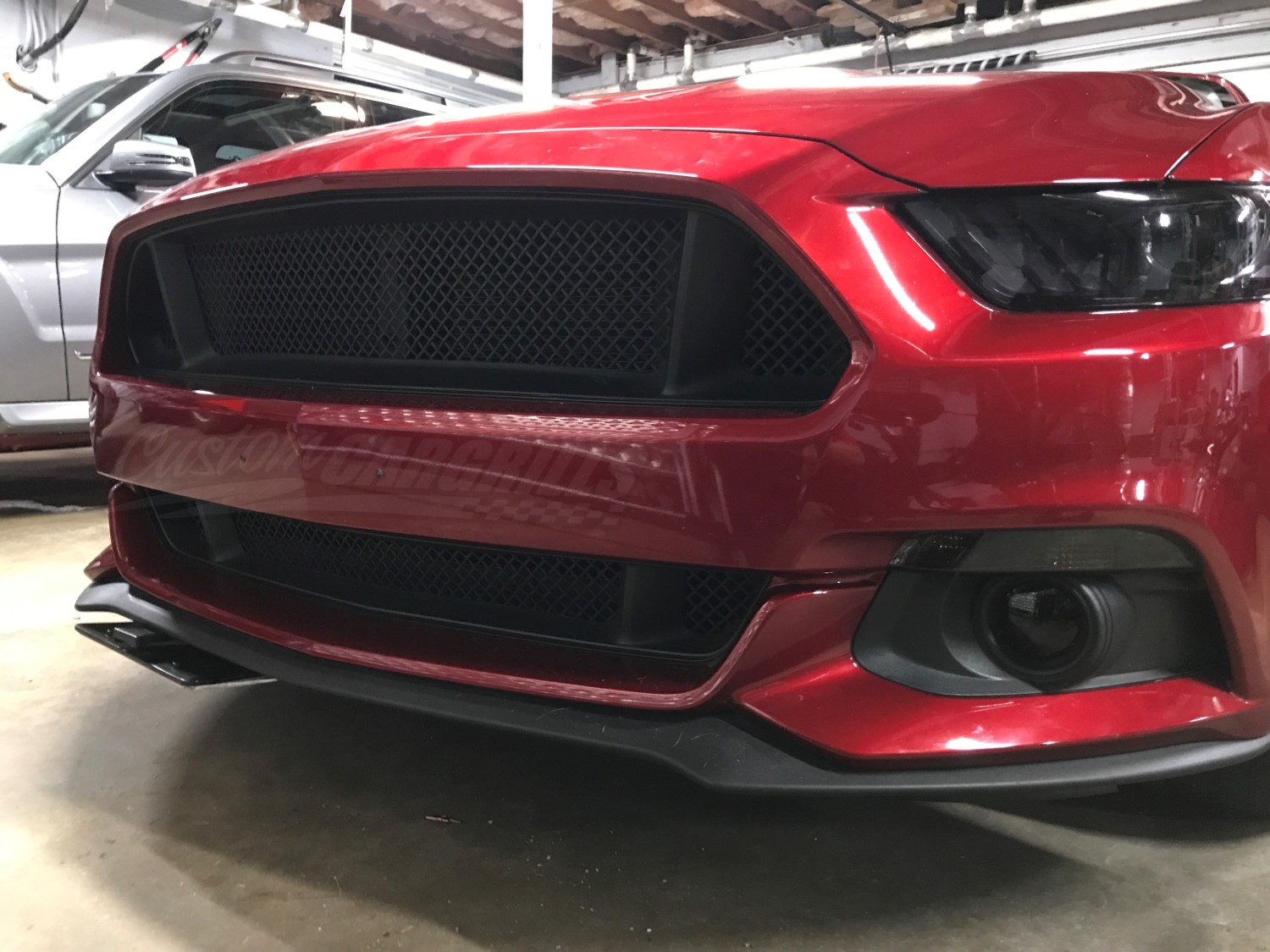 Woven Mesh Grill Kit for 2015 - 2017 Ford Mustang GT #4