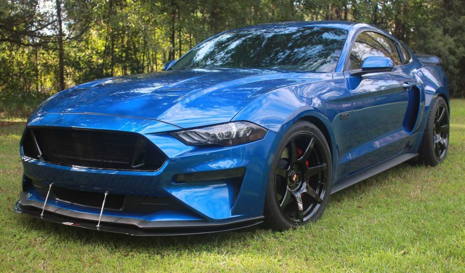 2018 - 2023 Ford Mustang GT Mesh Grill Insert kit by customcargrills