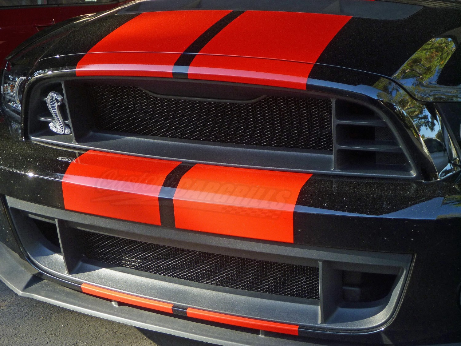 Mesh Grill Kit for 2013 - 2014 Ford Mustang GT500 #2