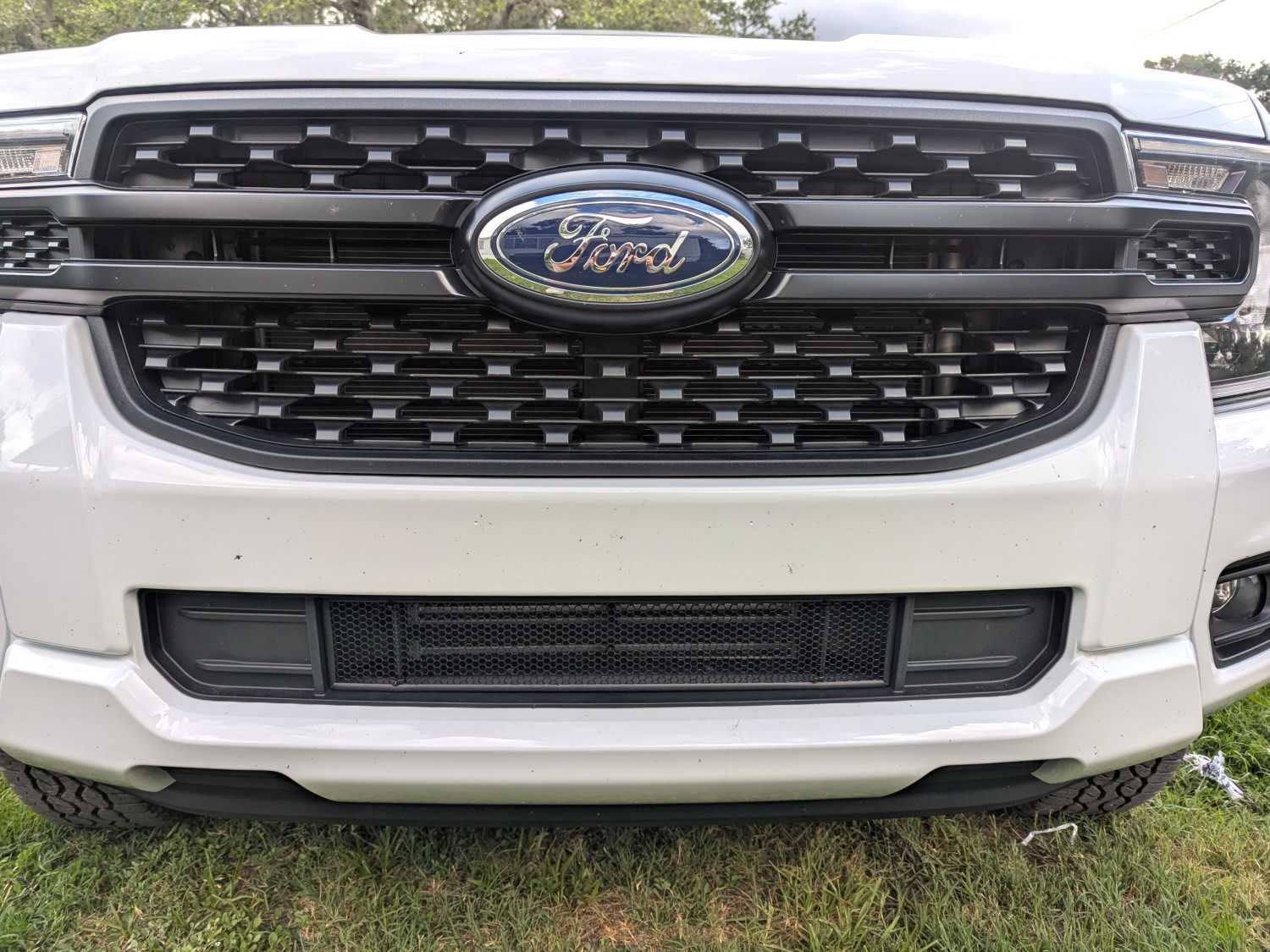 Lower Bumper Mesh Kit for 2024 - 2026 Ford Ranger by customcargrills