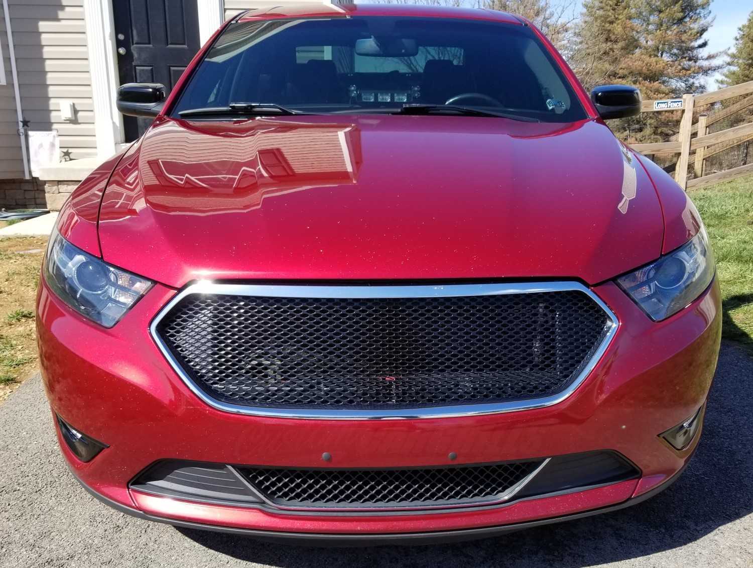 2013 2019 Ford Taurus Mesh Grill Insert By Customcargrills