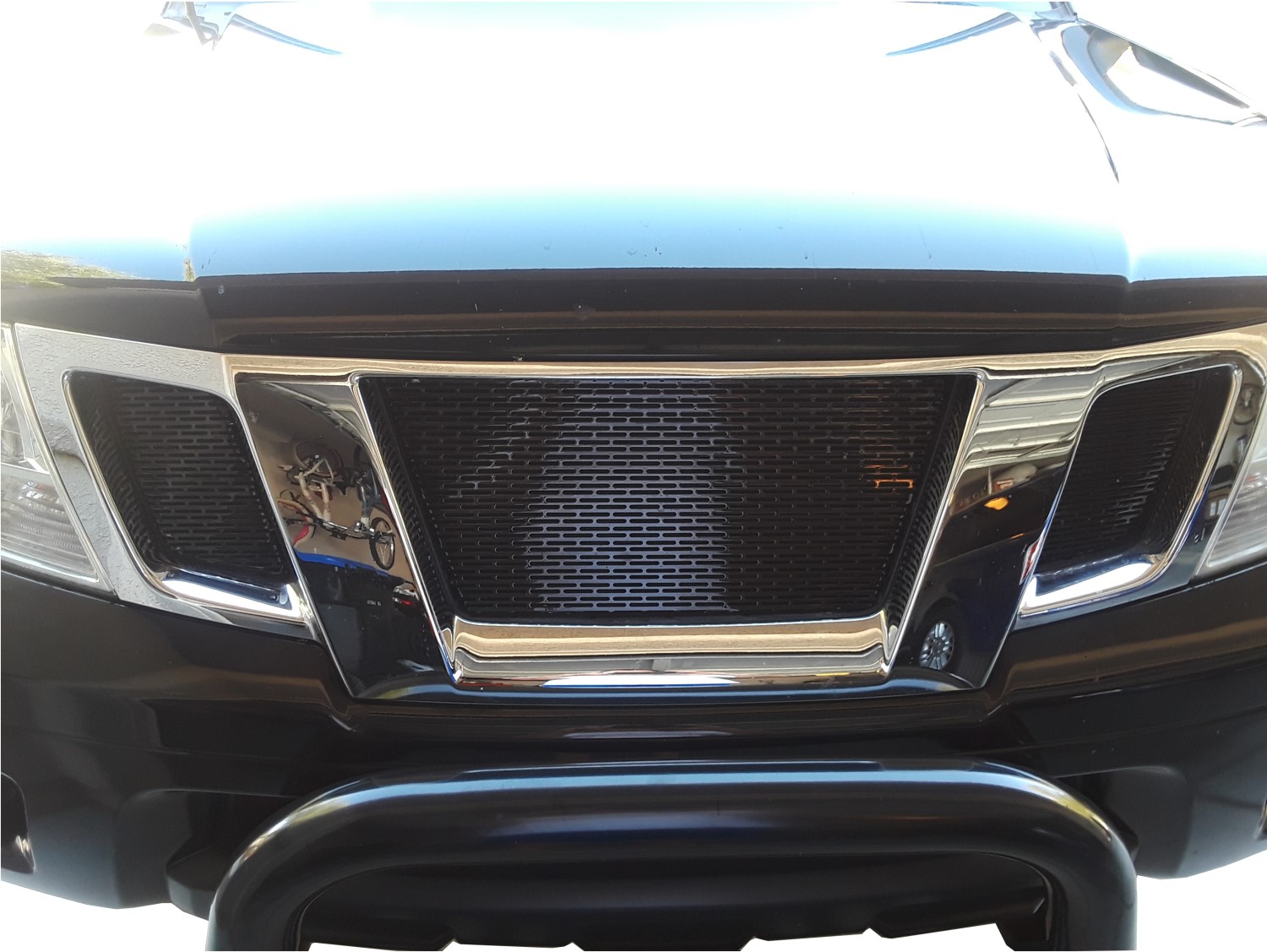 2009 - 2020 Nissan Frontier Mesh Grill Set #4