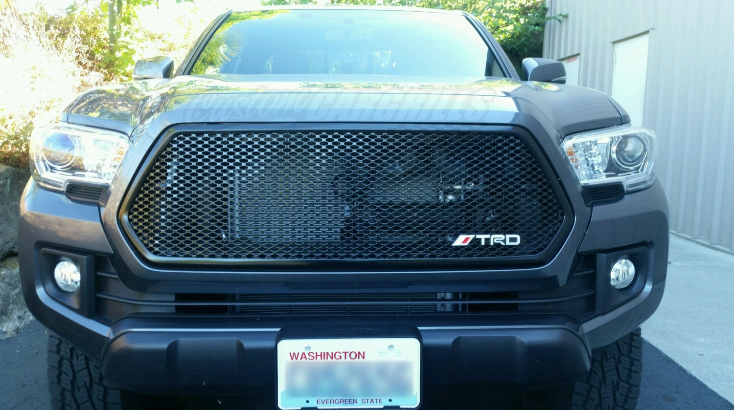 24in. x 48in. Perforated GT Grill Mesh Sheet - Gloss Black #5