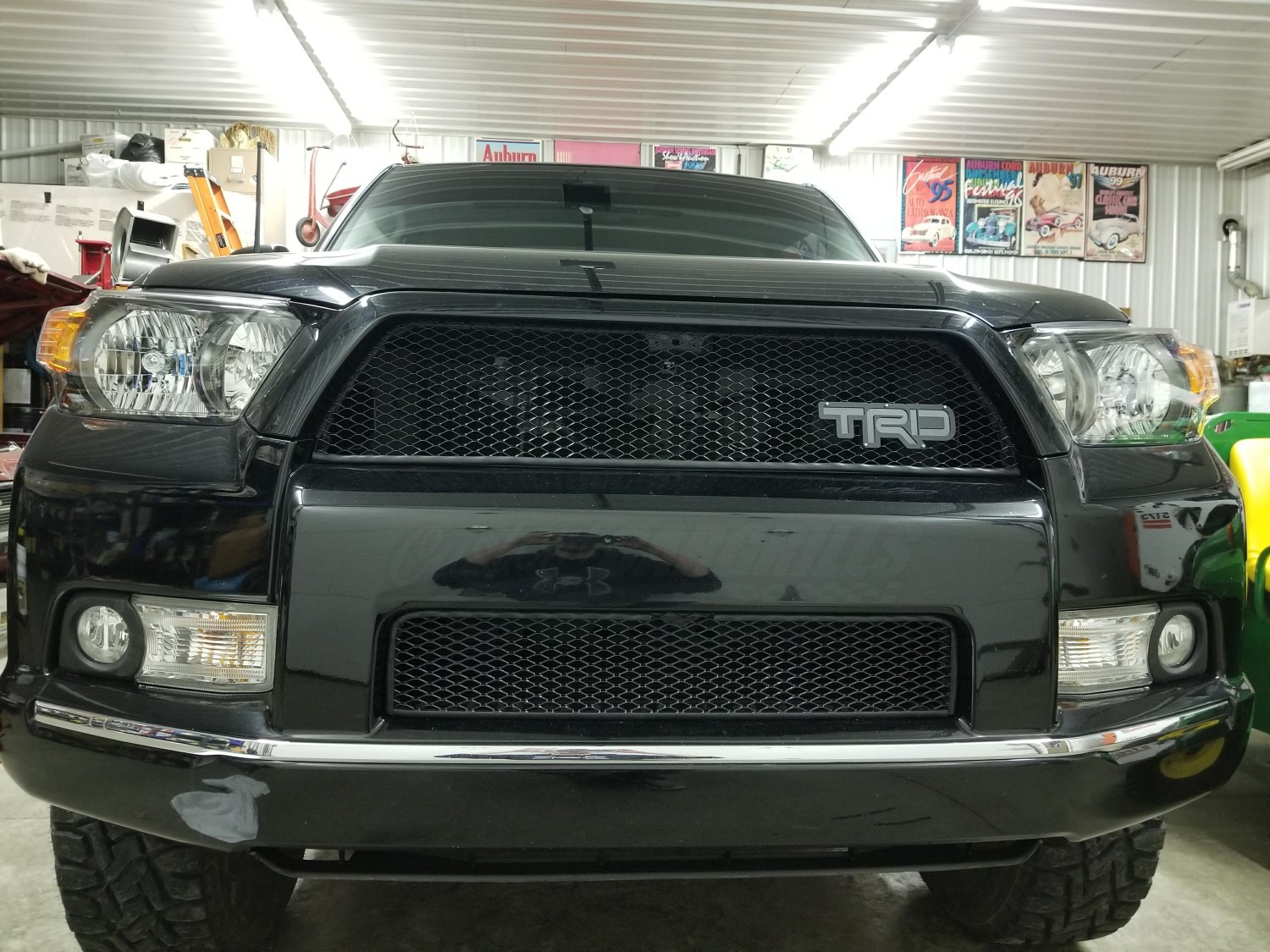 2010 - 2013 Toyota 4Runner Grill Mesh and TRD Emblem #2