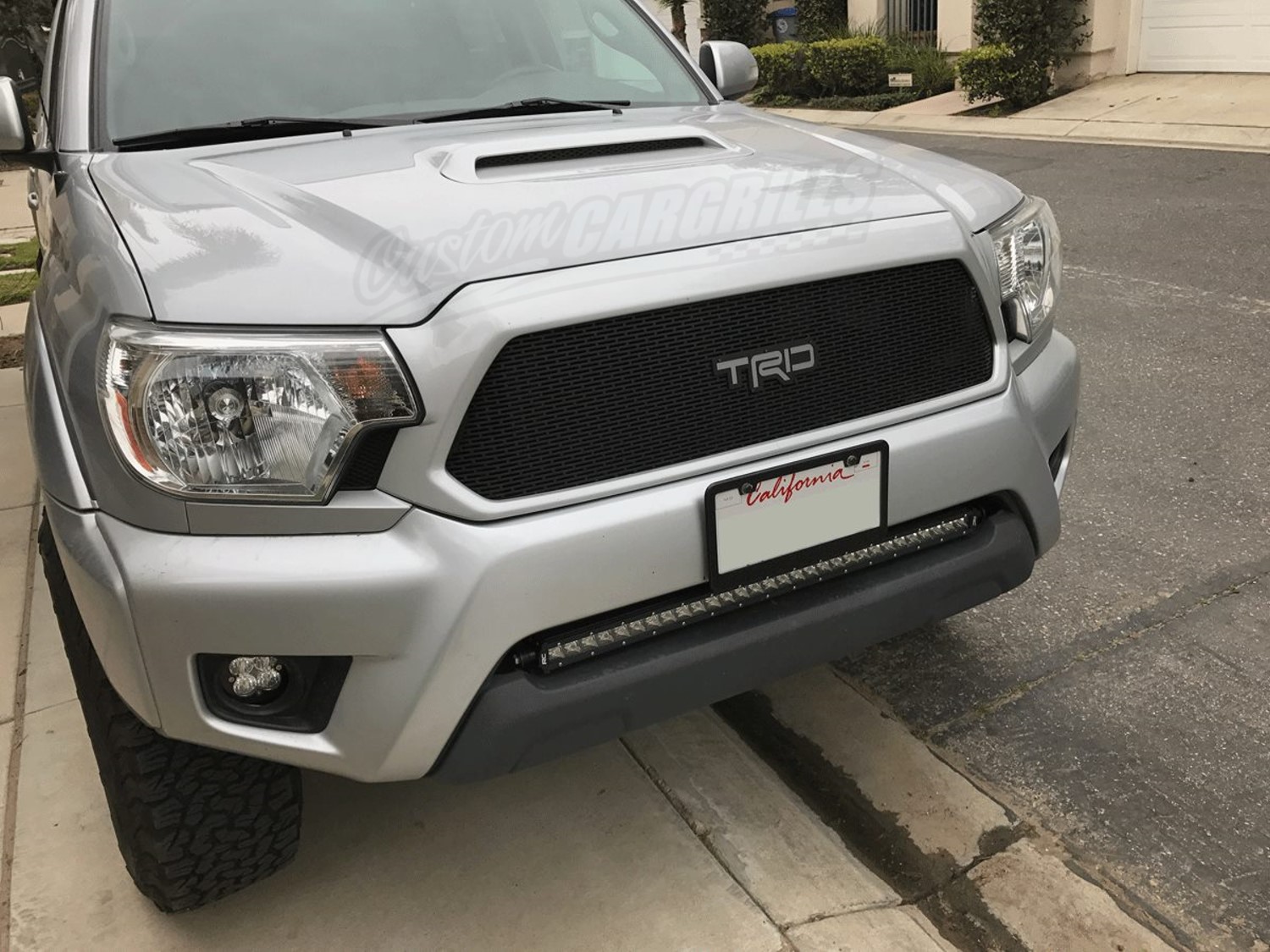 2012 - 2015 Toyota Tacoma Grill Mesh With TRD Emblem #4