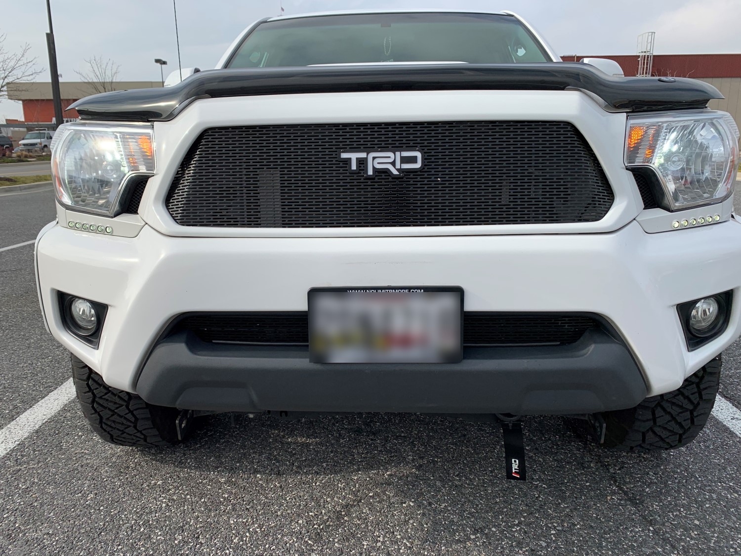 2012 - 2015 Toyota Tacoma Grill Mesh With TRD Emblem #3