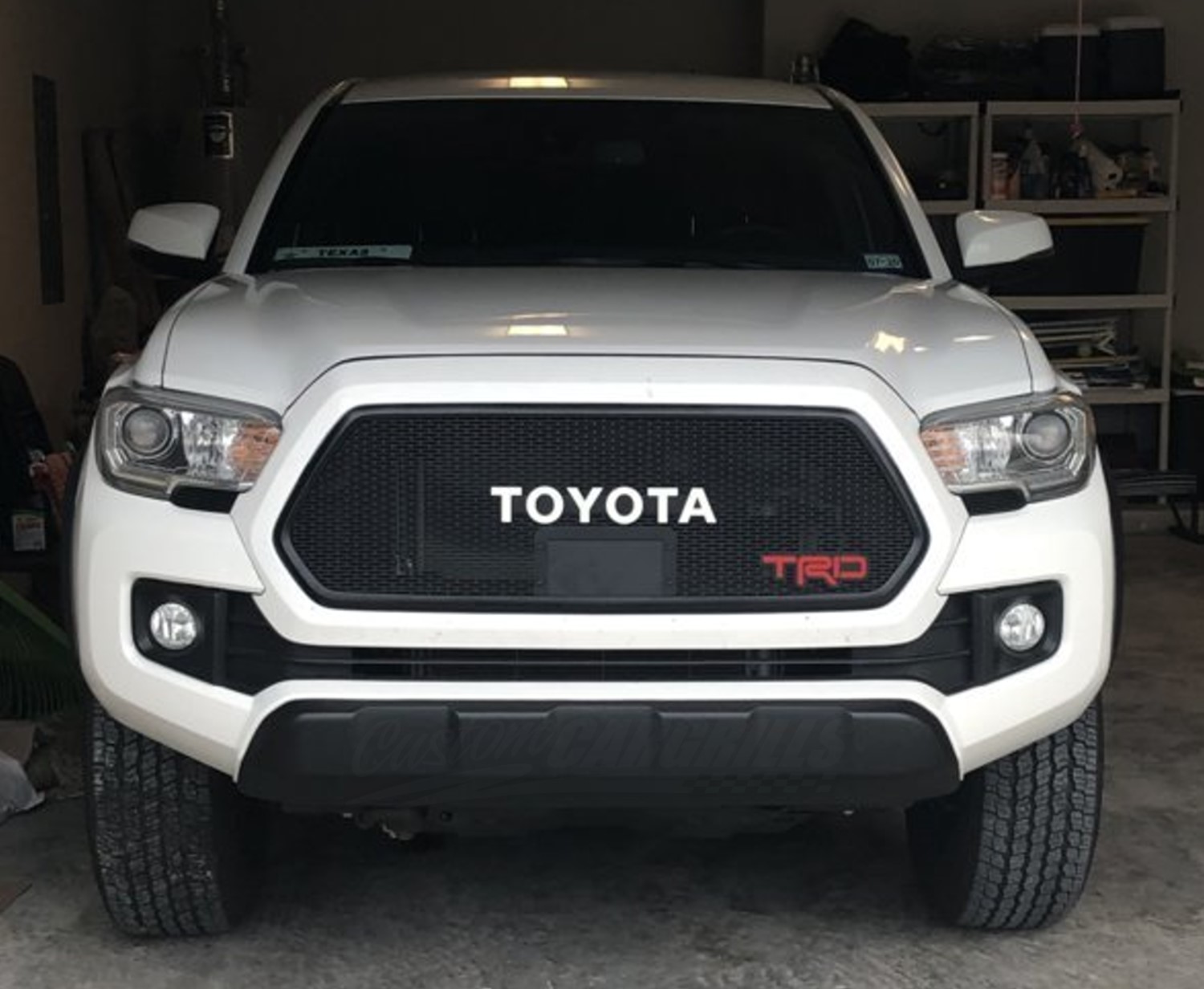 2018 - 2023 Toyota Tacoma Mesh Grill with Bezel and Emblem #3