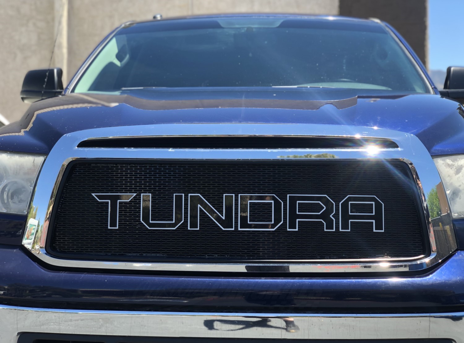 2010-13 Toyota Tundra Grill Mesh with Big Letters #7