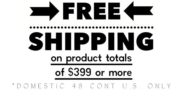 Free Shipping on $399+