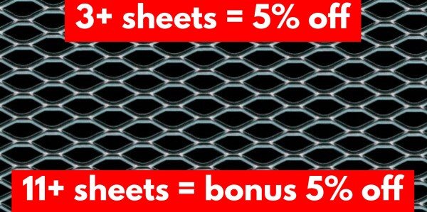 Mesh Sheets Discount