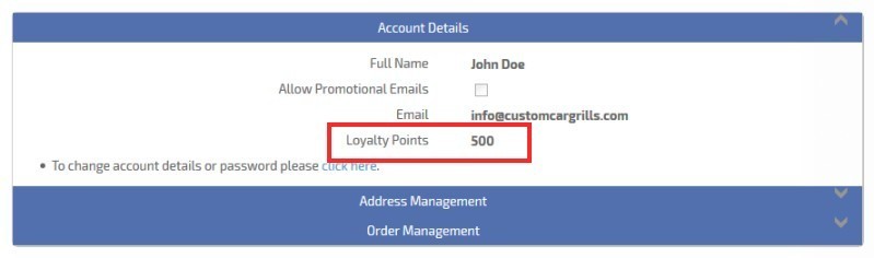 Loyalty Points 6