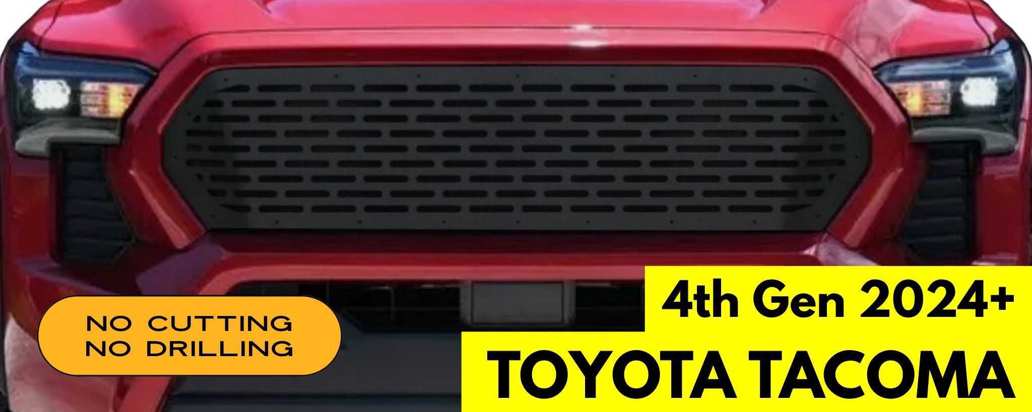Custom 2024+ 4th Generation Toyota Tacoma Grills