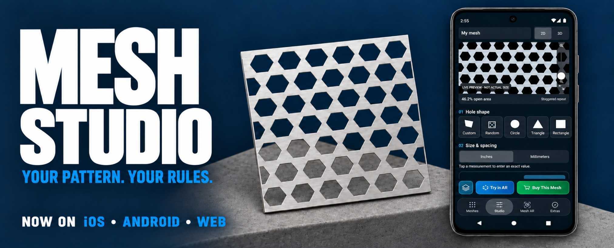 Custom Mesh Designer Online - Mesh Studio