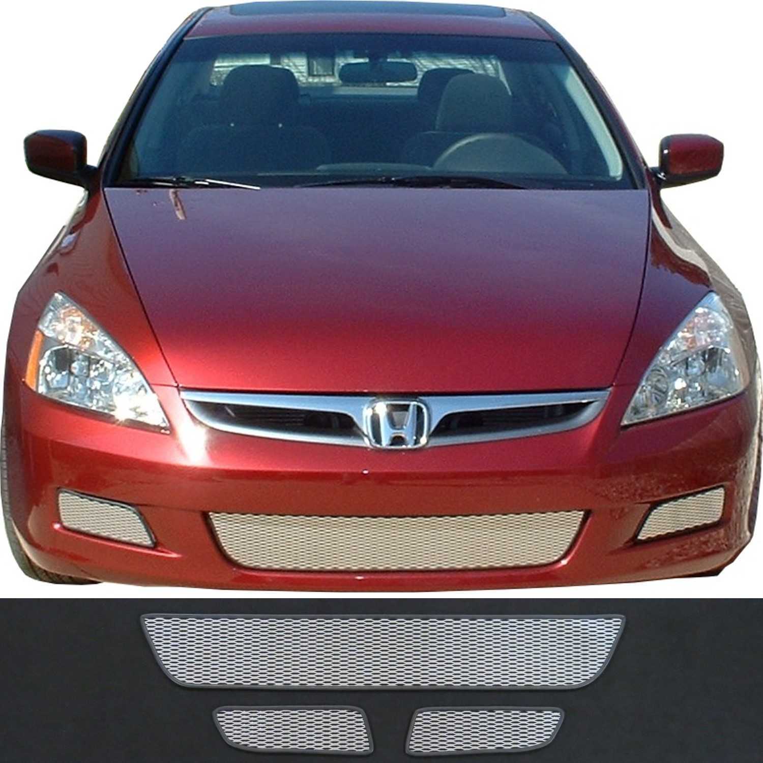 2006 - 2007 Honda Accord - Sedan Mesh Grill Kit