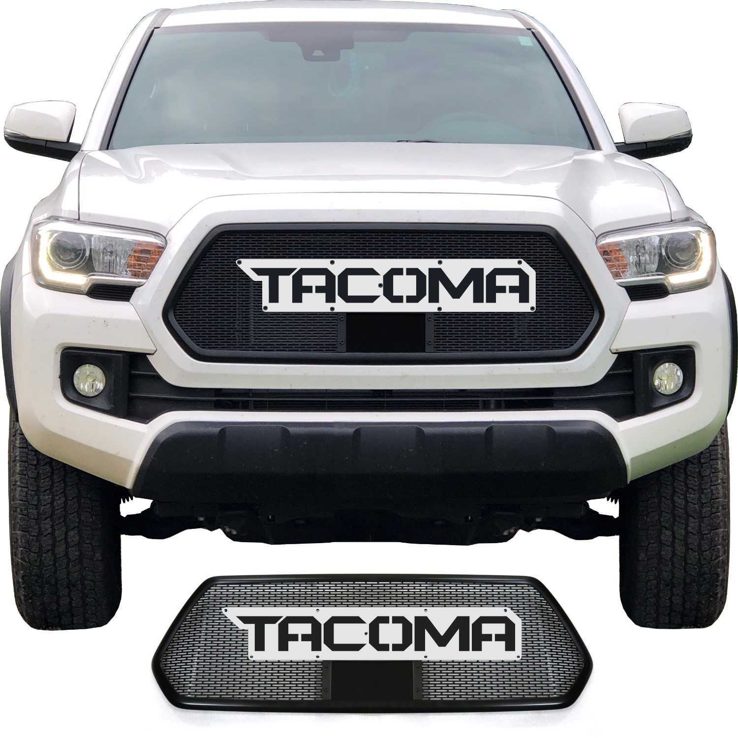 2018 - 2023 Toyota Tacoma Mesh Grill with Bezel and Lettering #6