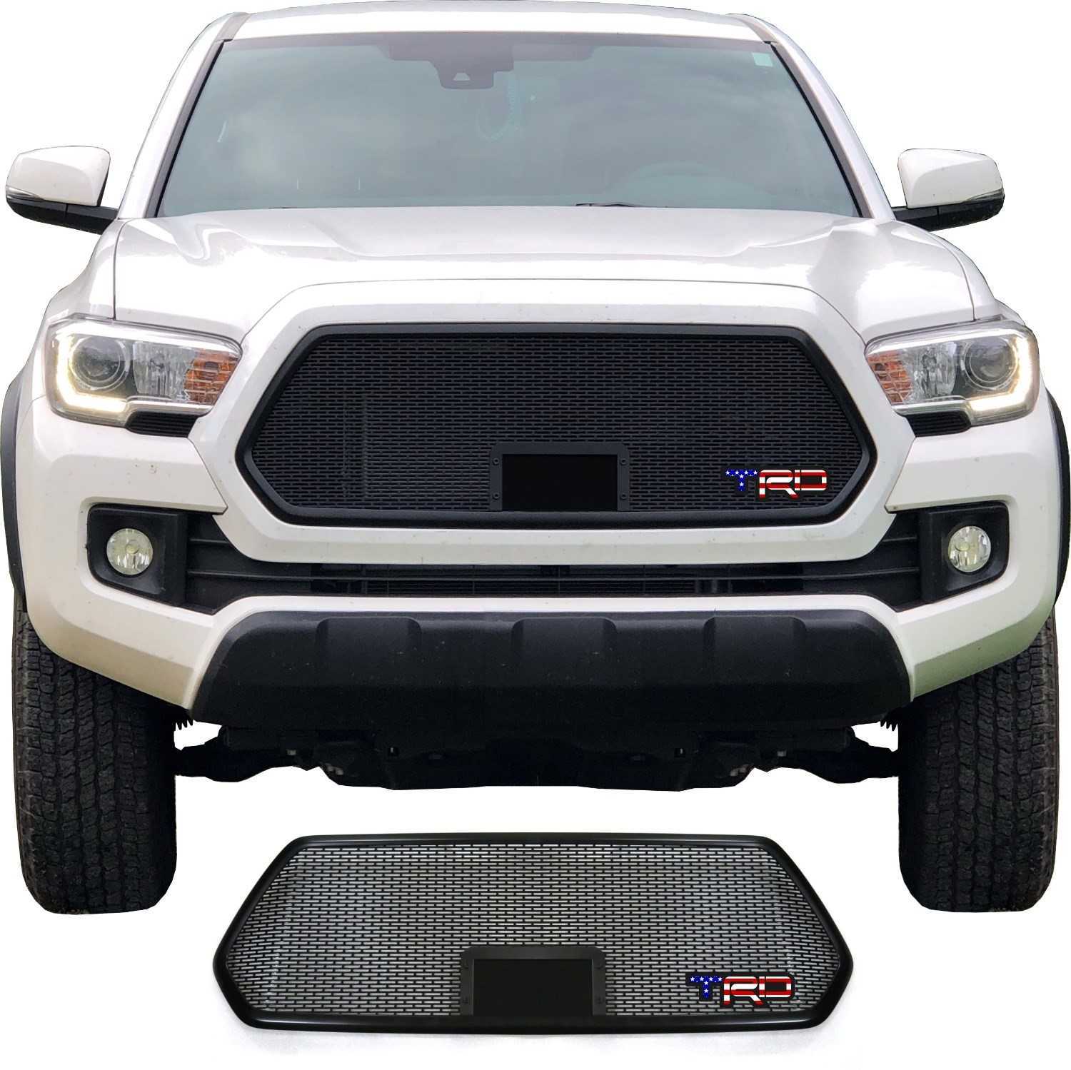 2018 - 2023 Toyota Tacoma Mesh Grill with Bezel and TRD #2