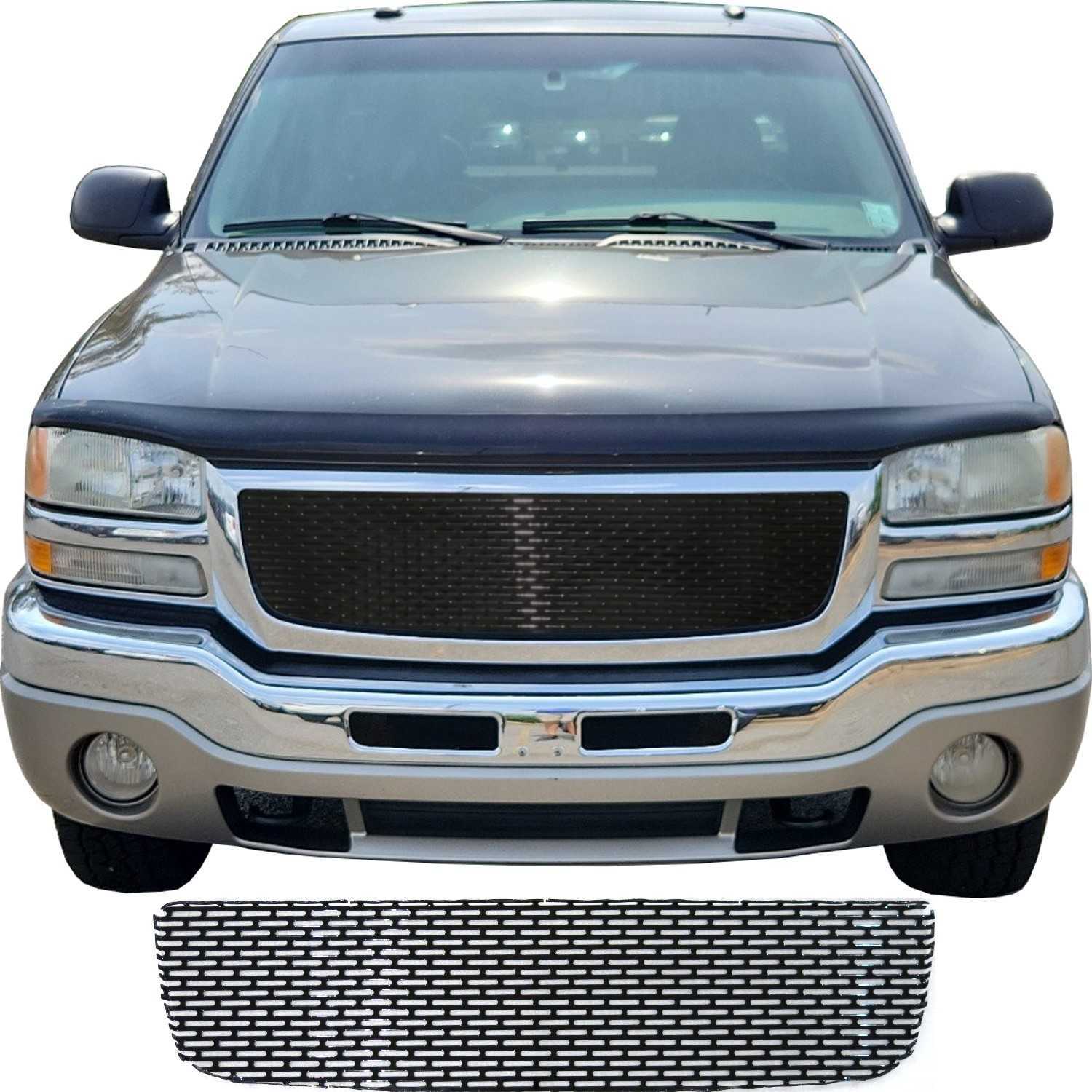 2003 - 2006 GMC Sierra Mesh Grille Piece