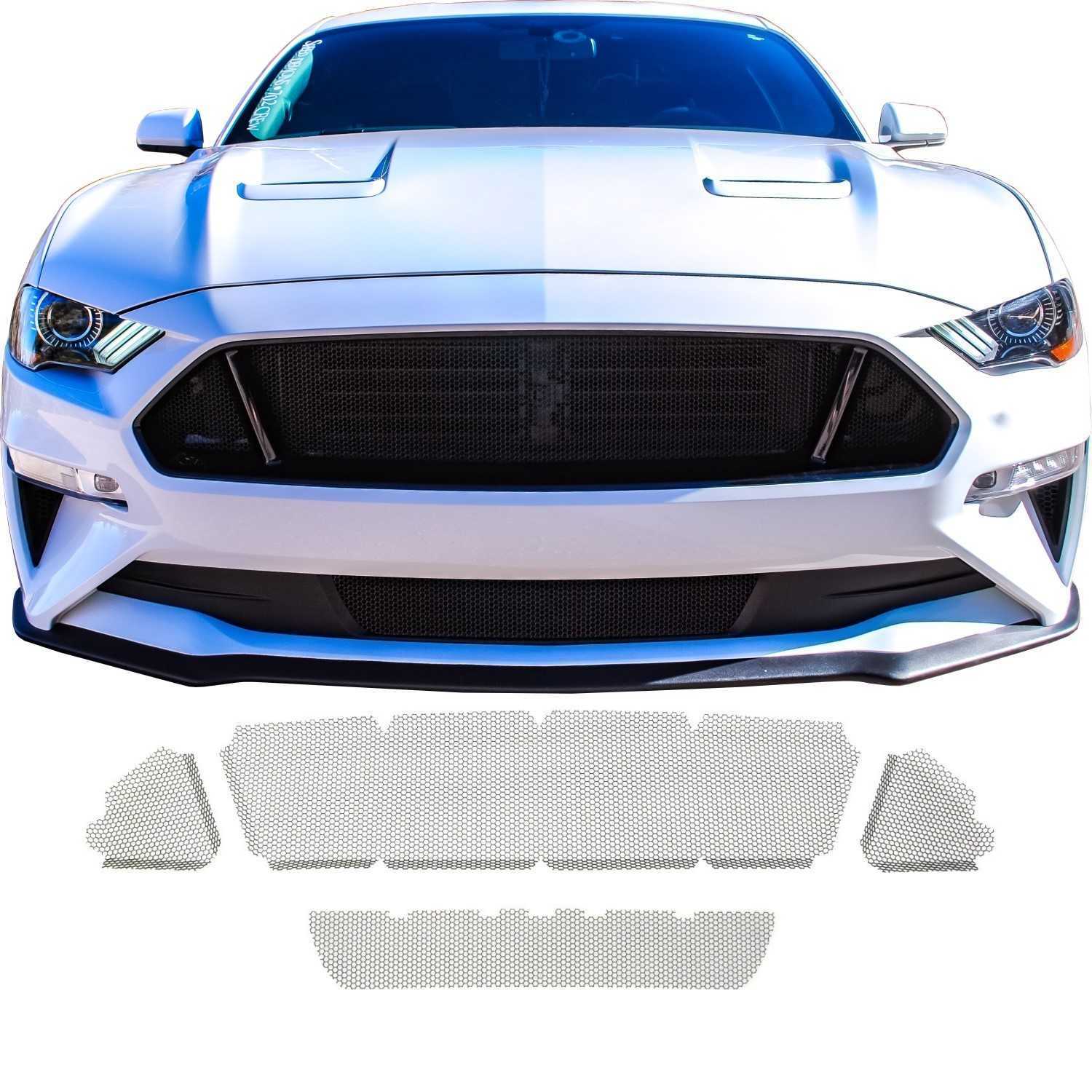 2018 - 2023 Ford Mustang GT Mesh Grill Insert kit by customcargrills