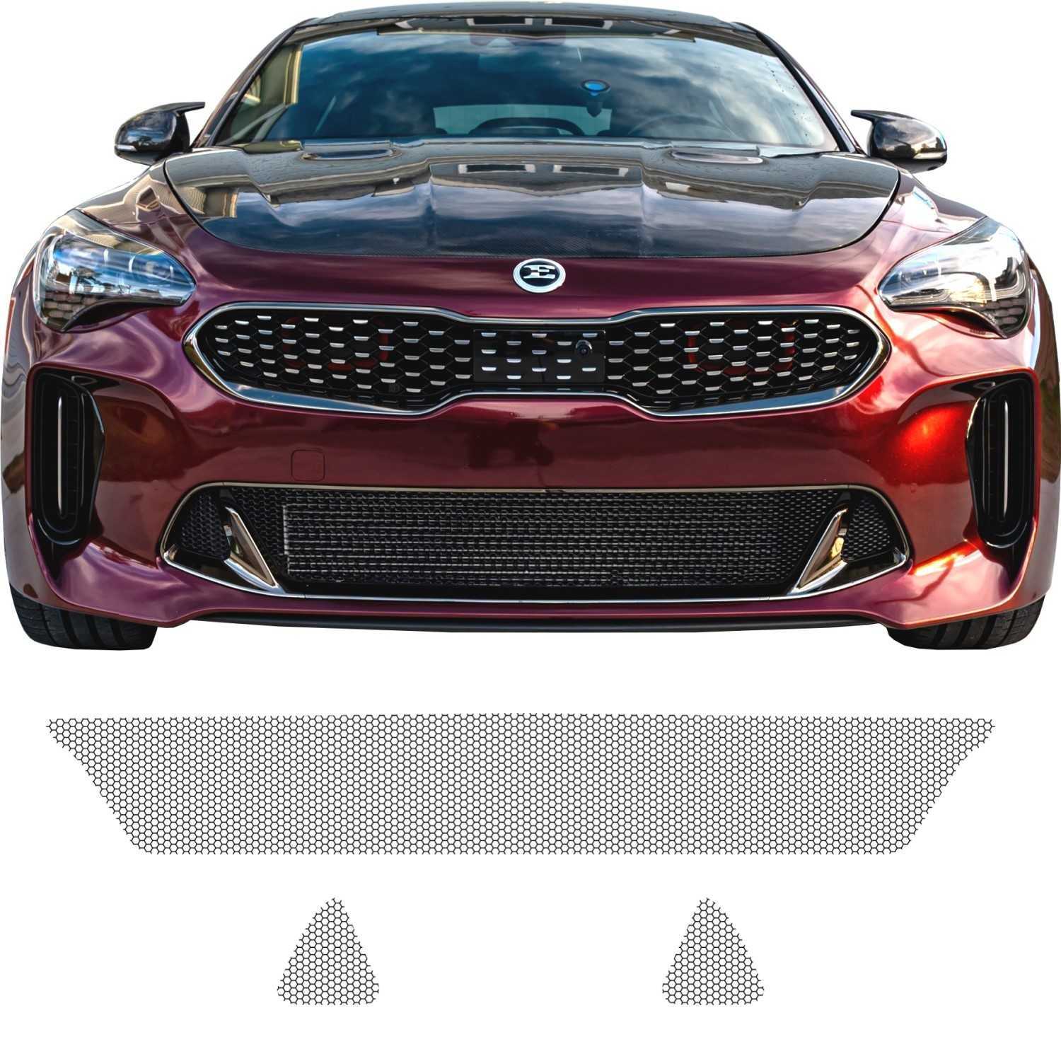 Lower Grille Mesh Set for 2018 - 2023 Kia Stinger GT