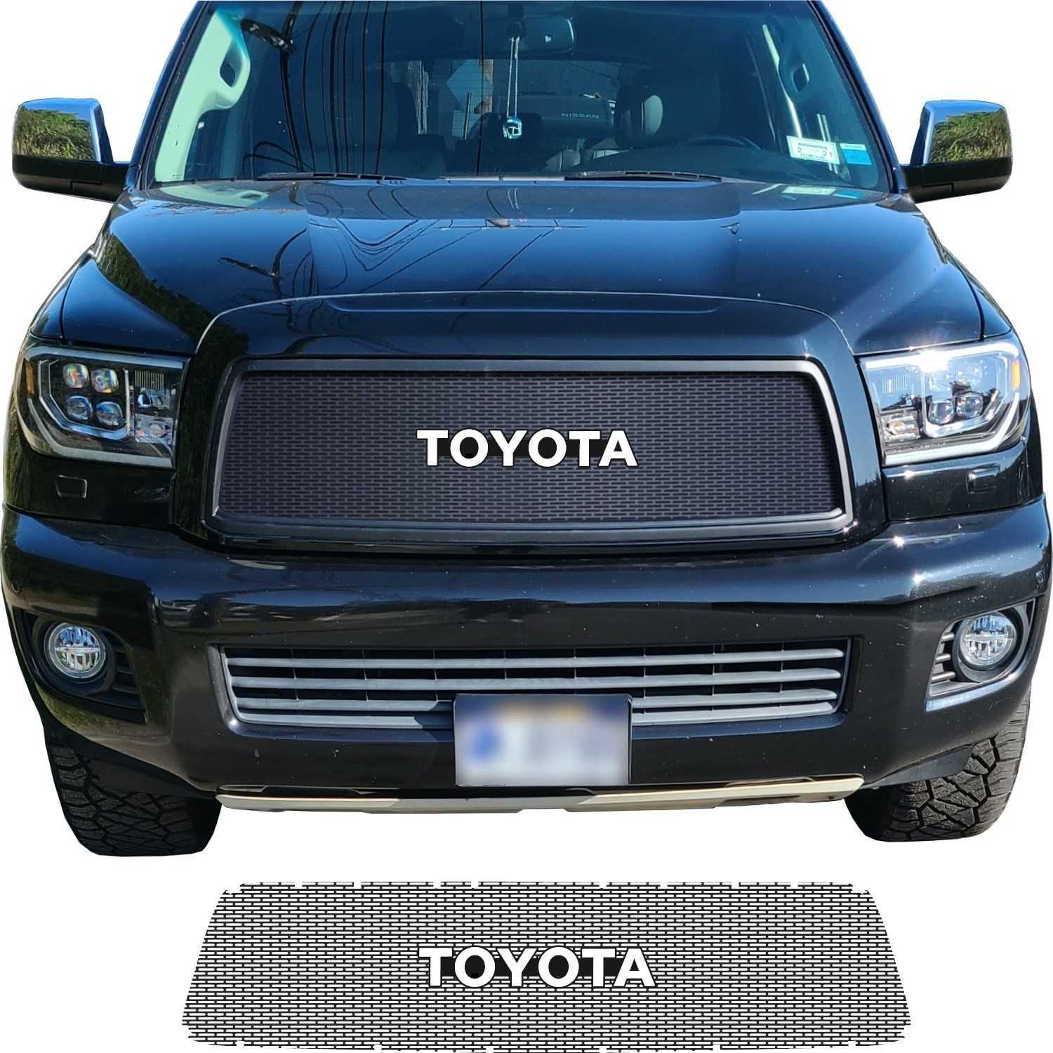 2008 - 2017 Toyota Sequoia Grill Mesh with Emblem