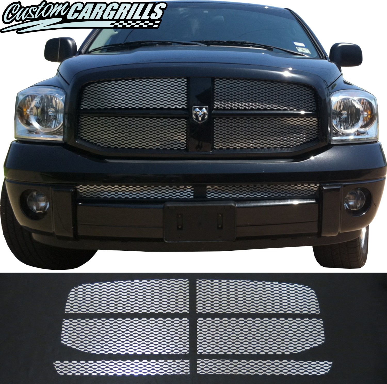 2006 - 2008 Dodge Ram Mesh Grill Kit