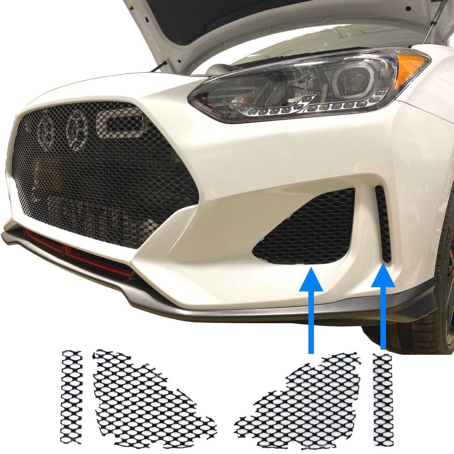 2019 - 2021 Hyundai Veloster (Non "N" Version) Side & Brake Duct Mesh