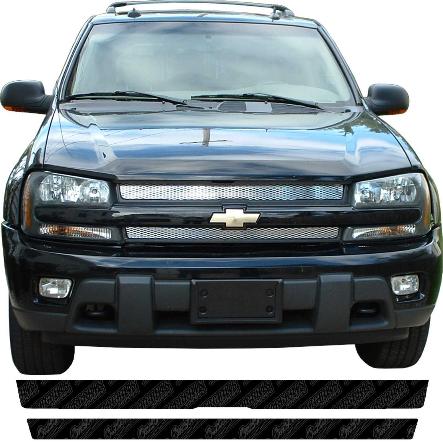 2002 - 2005 Chevy Trailblazer Mesh Grill Template