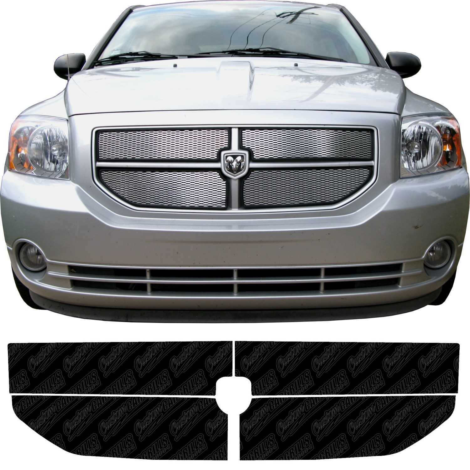 2007 - 2012 Dodge Caliber Mesh Grill Template