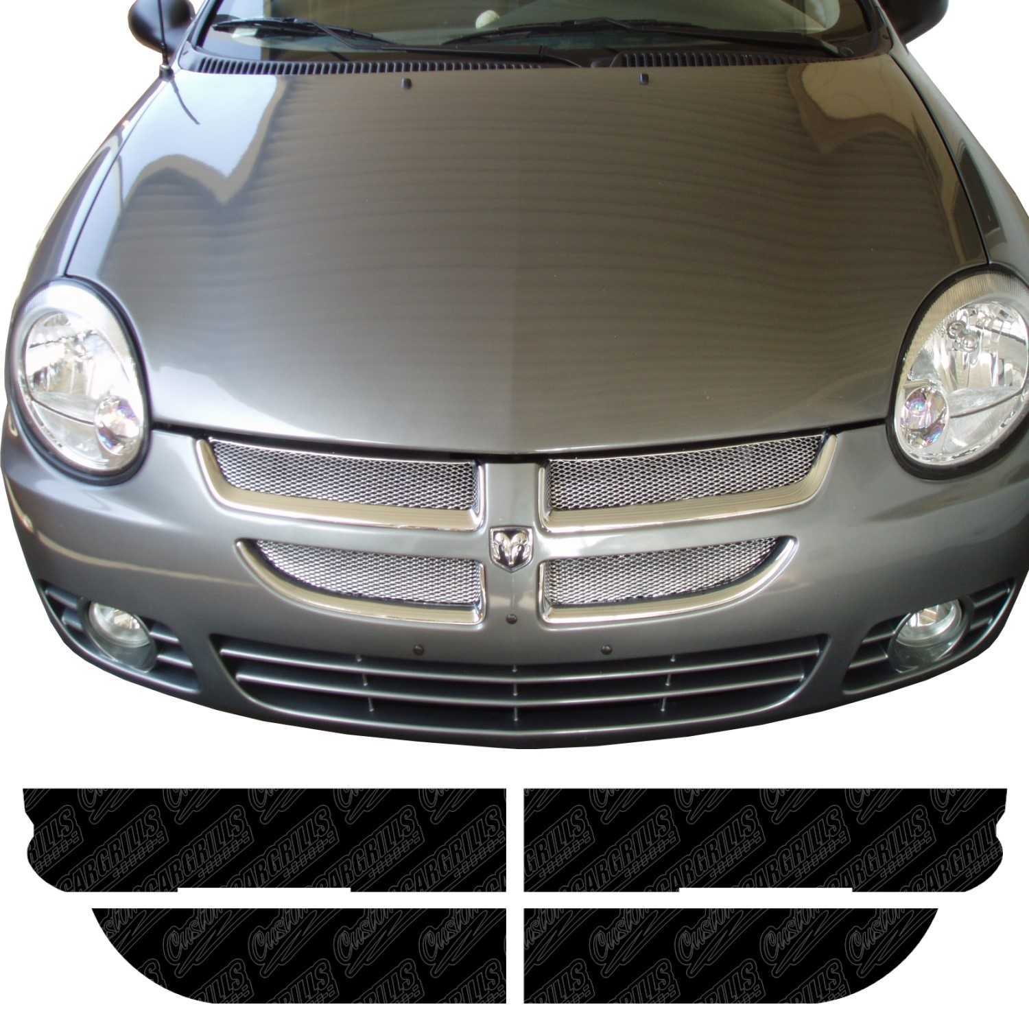 2003 - 2005 Dodge Neon Mesh Grill Template