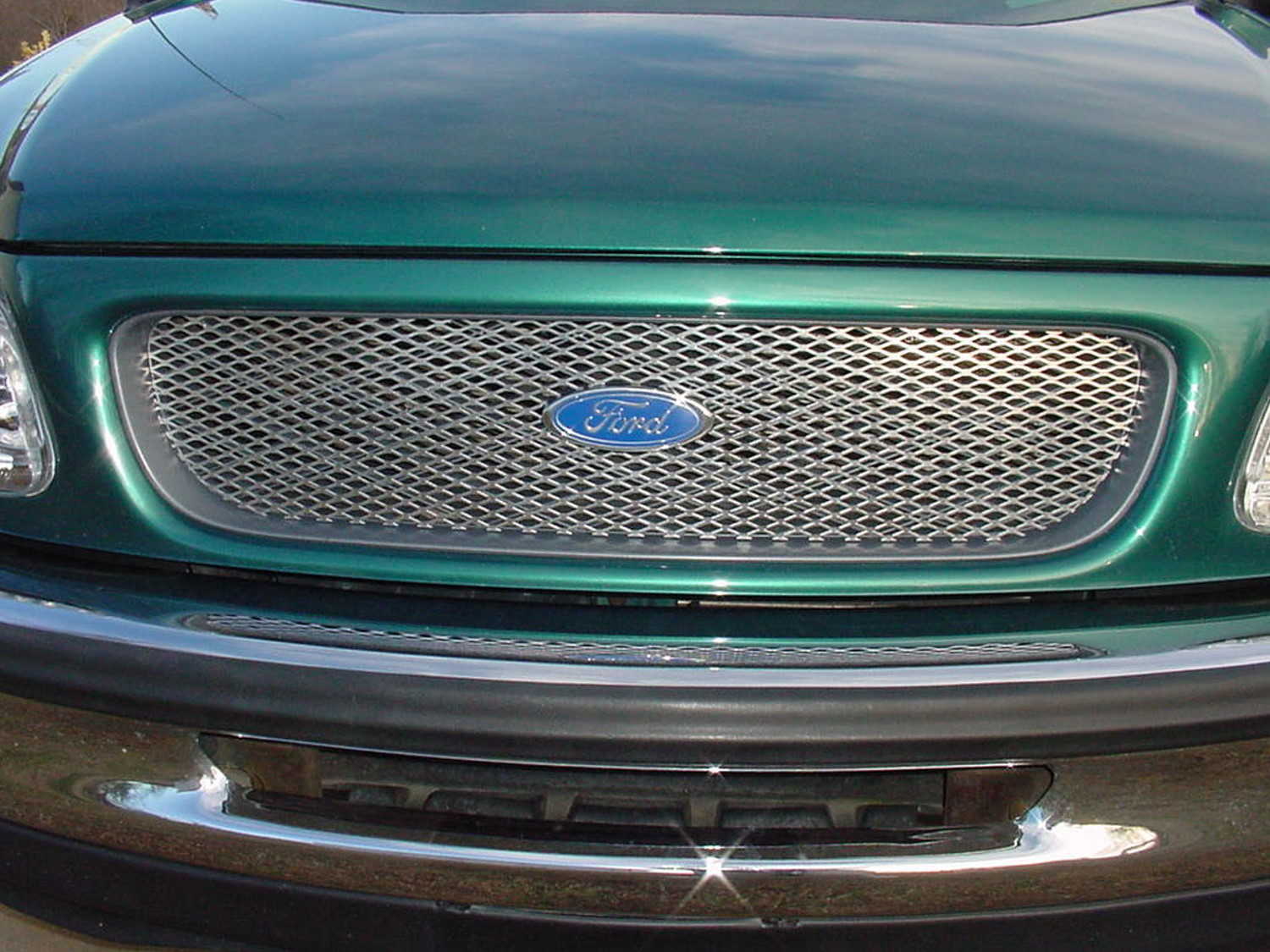 1997 - 1998 Ford F-150 Mesh Grill Template #3