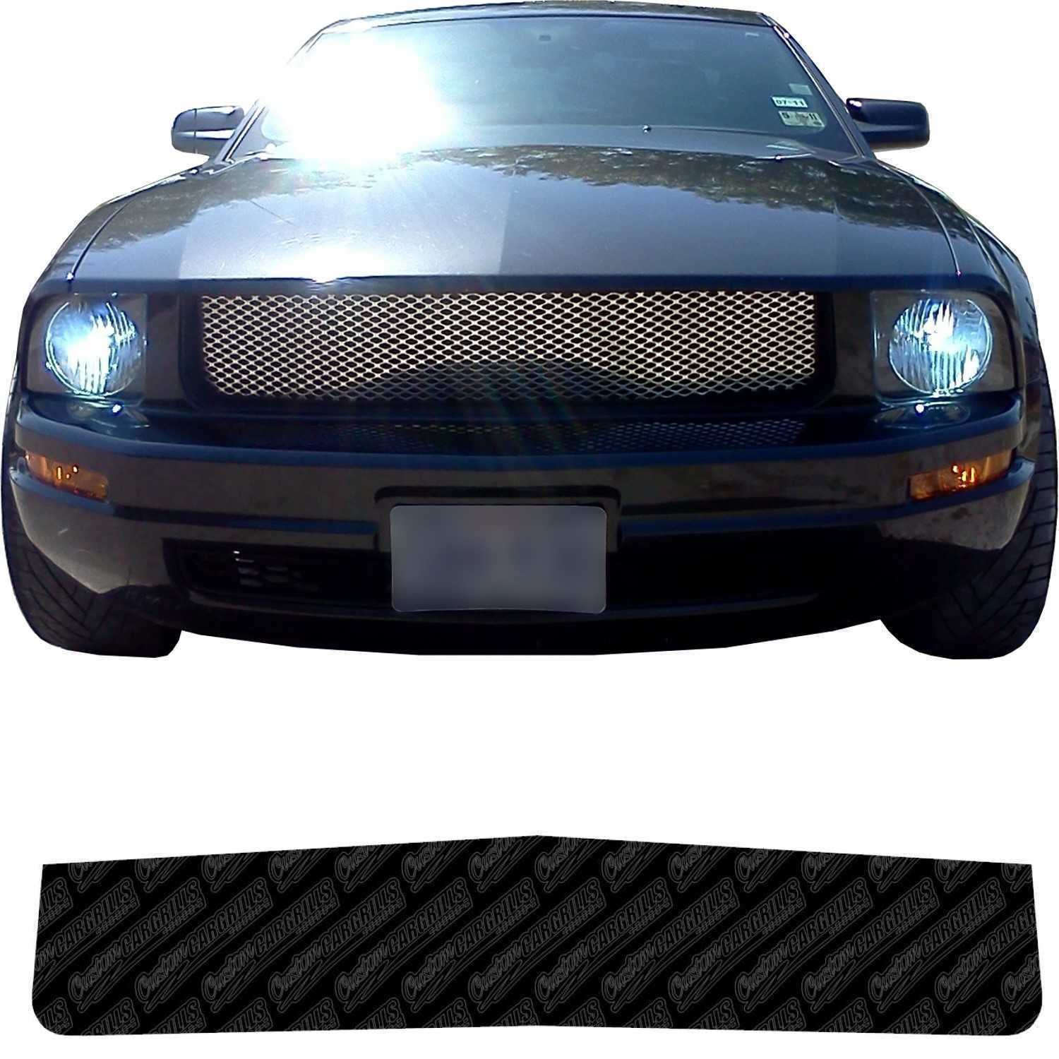 2005 - 2009 Ford Mustang V6 Mesh Grill Template
