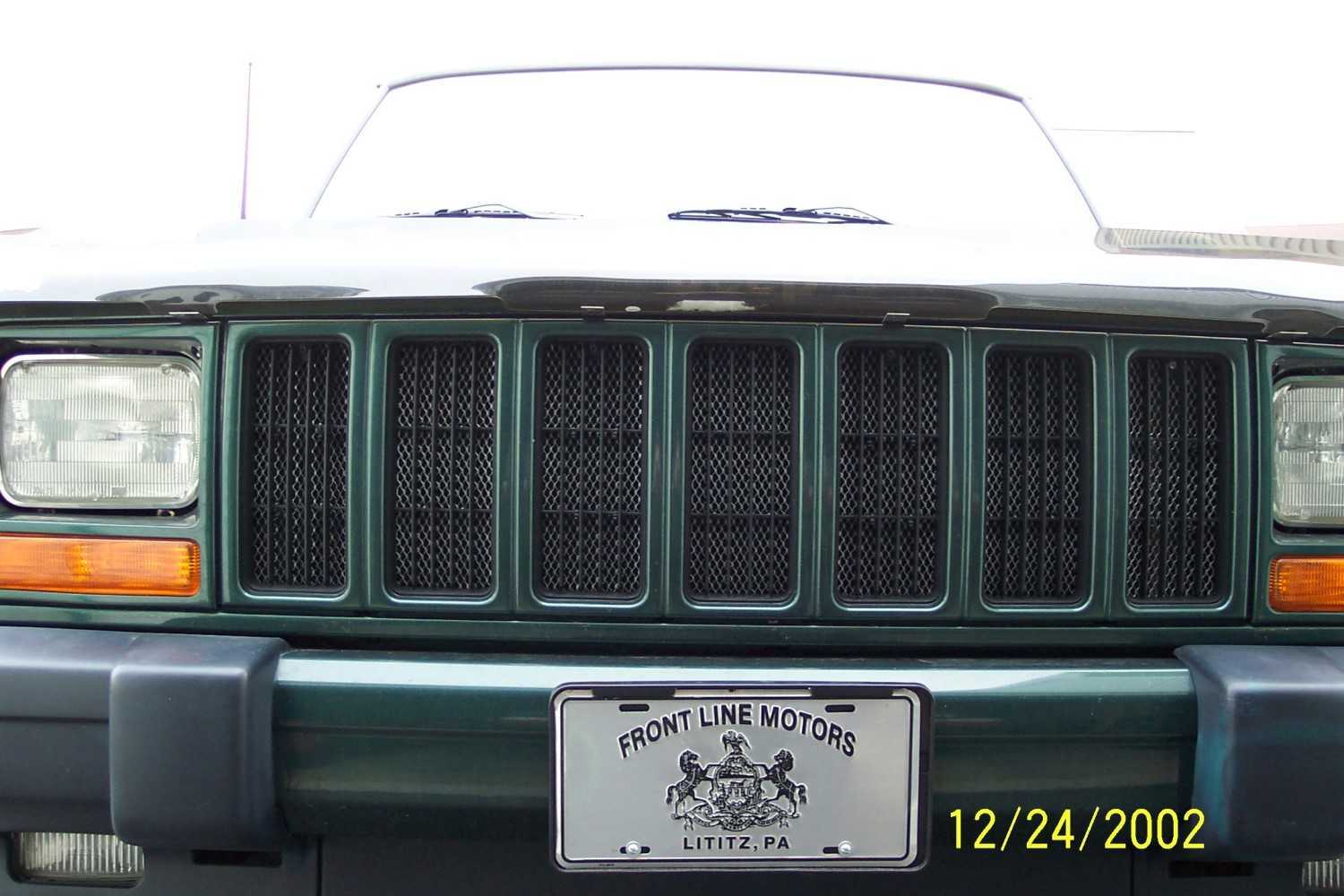 1997 - 2001 Jeep Cherokee Mesh Grill Template #3