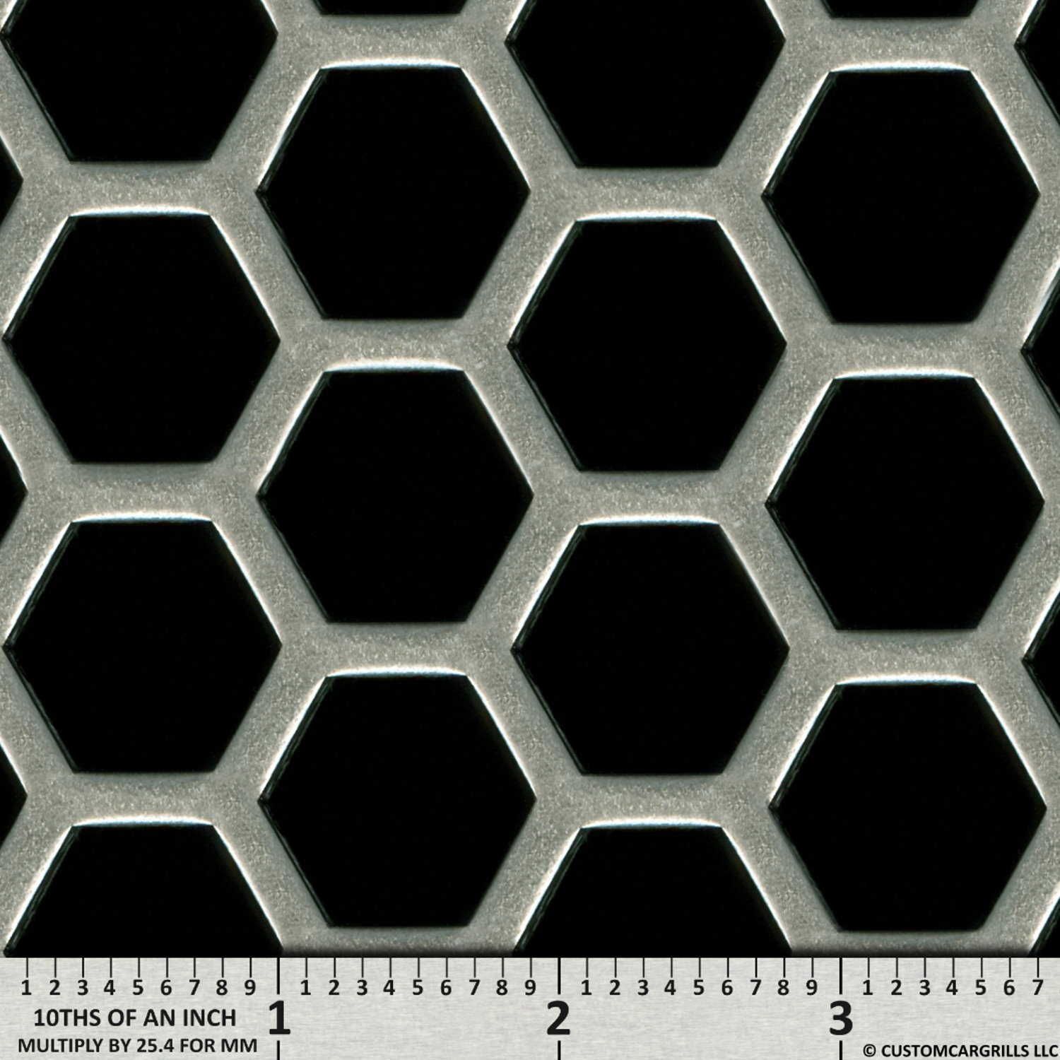 HD Perforated Hex Aluminum Grill Mesh Sheets