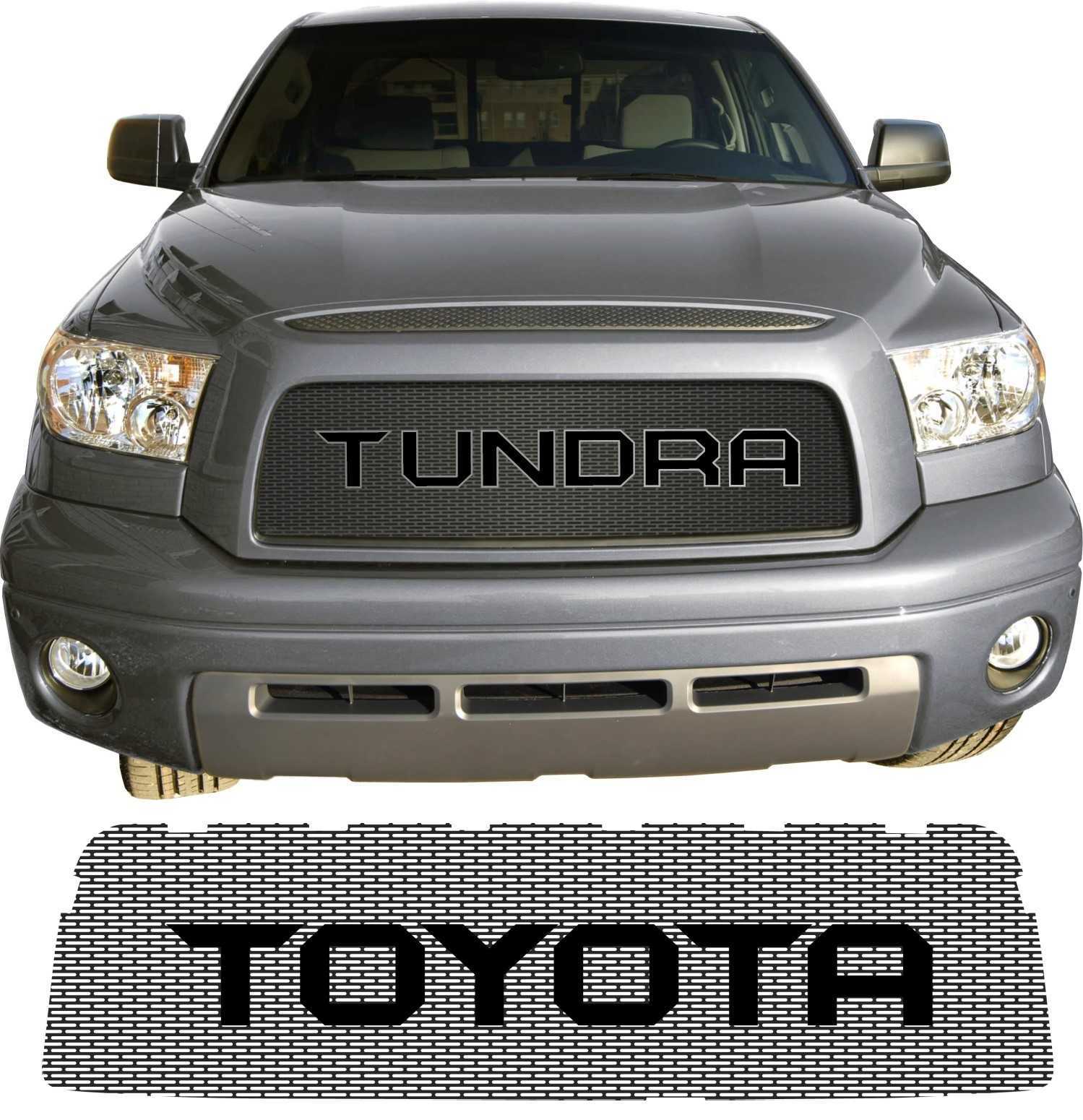 2007 - 2009 Toyota Tundra Grill Mesh with Big Letters #1