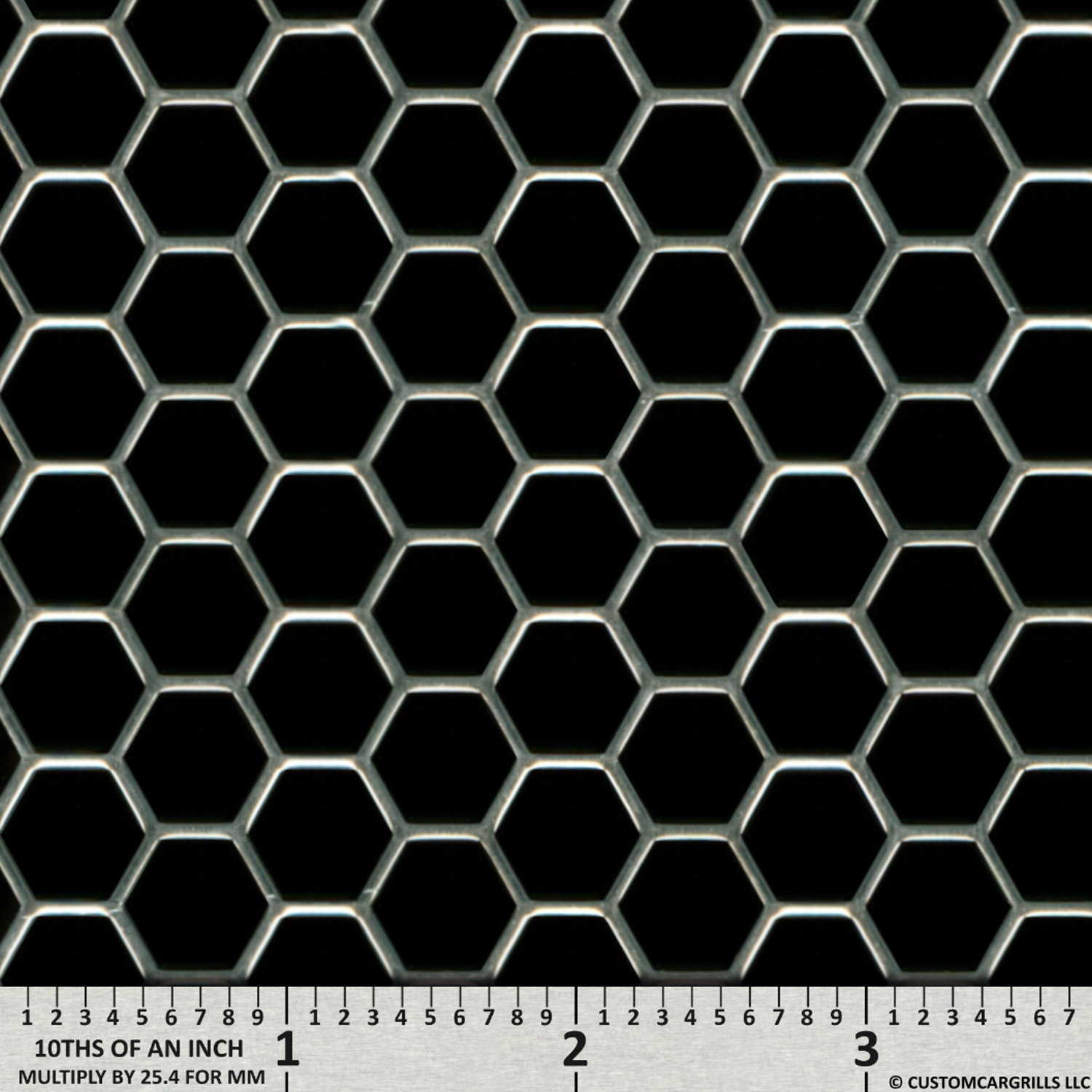 Scrap Perf Hexagon XXL Grill Mesh