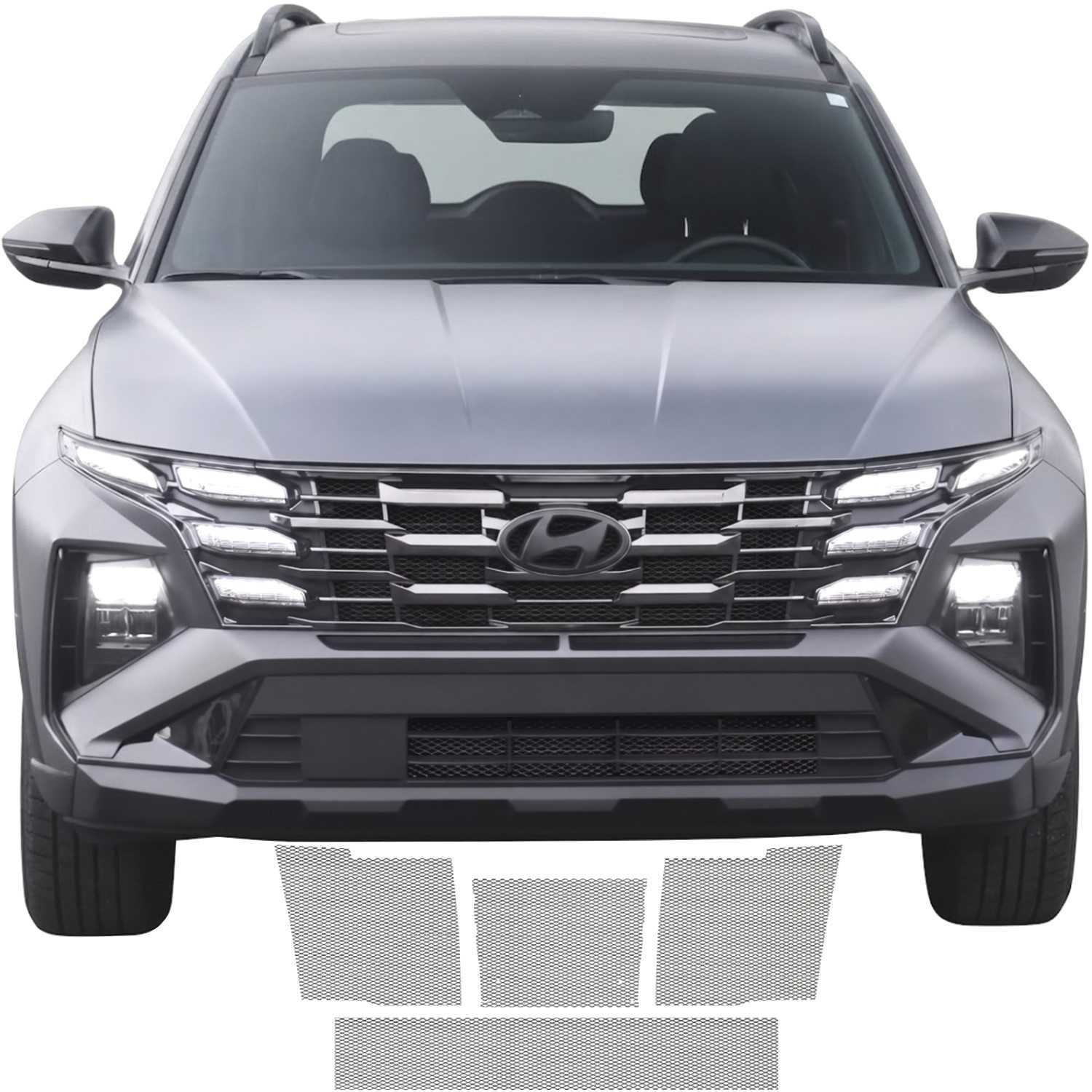 2025 - 2026 Hyundai Tucson Grille 4pc Mesh Set
